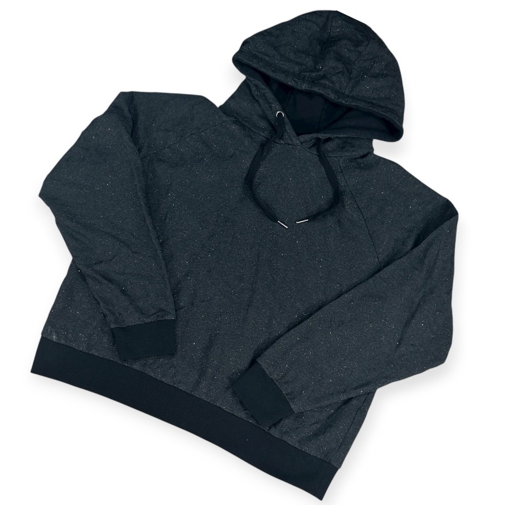 Ariat Animal Instincts Crew Sweatshirt Glitter‎ Speckle Charcoal Heather XL